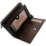 Green Deed Women's Brown Leather Wallet 2