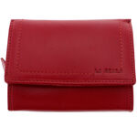 Women's La Scala Red Leather Wallet 1