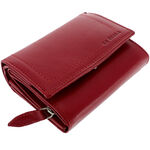 Women's La Scala Red Leather Wallet 2