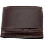 Brown Leather Wallet Corvo Bianco 1
