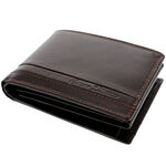 Brown Leather Wallet Corvo Bianco 2
