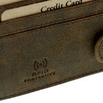 Men's Leather Wallet with Cyclist 6