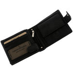 Black leather wallet with truck 3