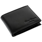 Corvo Bianco Luxury black leather wallet 1