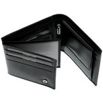 Corvo Bianco Luxury black leather wallet 6