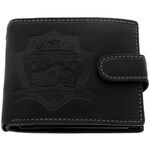 Black Leather Wallet with Chain Motor 3