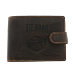 Off Road car brown leather wallet