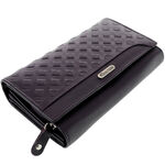 Leather Wallet for Women Giultieri Purple 1