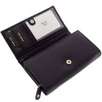 Leather Wallet for Women Giultieri Purple 3