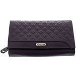 Leather Wallet for Women Giultieri Purple 6