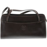 Luxury Line Leather Women's Brown Handbag 4
