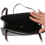 Luxury Line Leather Women's Brown Handbag 5