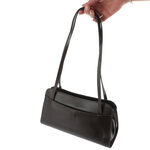 Luxury Line Leather Women's Brown Handbag 6