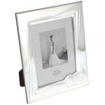 Silver plated photo frame wedding rings 26cm 1