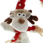 Reindeer with high hat and scarf 7