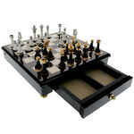 Exkluzív fekete-fehér sakk 3