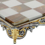 Exkluzív aranyozott bronz sakk 10