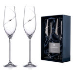 Silhouette 2 Chrystal Champagne Glass Set 2