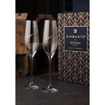 Silhouette 2 Chrystal Champagne Glass Set 4