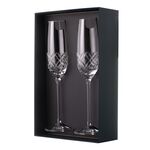 Set of 2 Moda crystal champagne glasses 4
