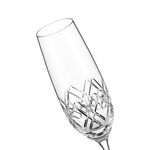 Set of 2 Moda crystal champagne glasses 3