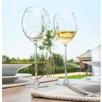 Set of 2 Chrystal Wine Glasses Elegance Arabesque 2