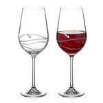 Set of 2 Red Wine Glasses Venezia 3