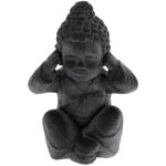 3 Buddha figurából álló készlet, nem hallok, nem látok, nem beszélek 4