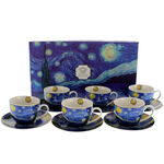Set of 6 mugs Van Gogh: Starry Night 1