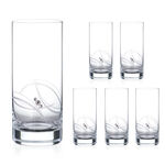 Set of 6 crystal cocktail glasses Atlantis