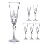 2 PC Crystal Glass set for Champagne Chatsworth 1