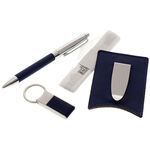 Gift Set for Men with 3 Pieces Bagutta Blue 2