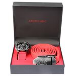 Men's gift set with watch and belt 1