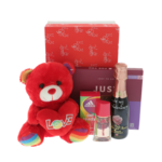 Be My Valentine teddy bear gift set 1