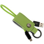 Green Business Card and Keychain Gift Set 2