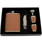 Gift set with bottle and glasses 5 pieces 3