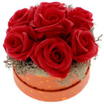 Teddy mackós ajándékkészlet rózsákkal I love you 4