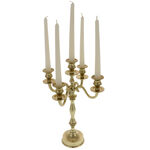 Golden candlestick for 5 candles 3