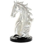 High class silver horse glass holder 2