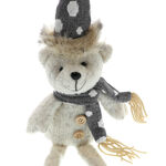 Teddy bear with high hat and scarf 6