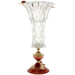 Vase with Luxurious Burgundy Roses 4