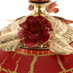 Vase with Luxurious Burgundy Roses 7