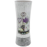 Personalized lavender vase wishes 1