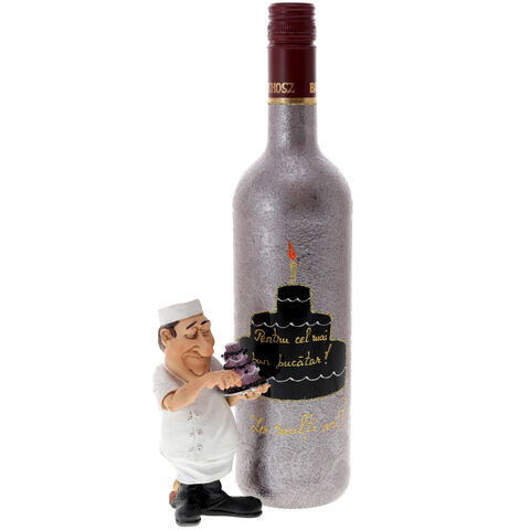 Painted Glass Chef's Gift