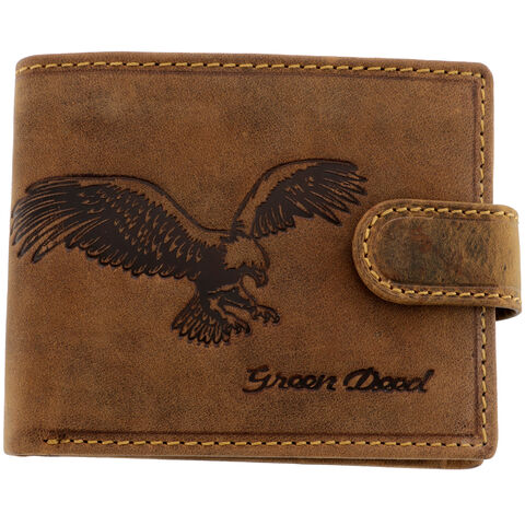 Brown Eagle Men's Leather Wallet