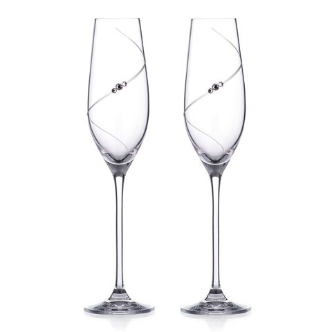 Silhouette 2 Chrystal Champagne Glass Set