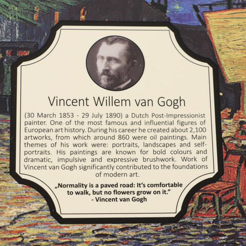 Cana Van Gogh Terasa Cafenelei Noaptea
