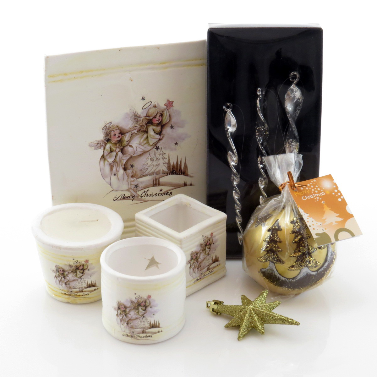 cadouri de craciun ingerasi Set Cadou Craciun cu Ingerasi