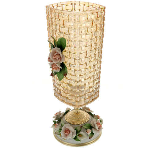 Vaza Inalta cu Flori Luxurious