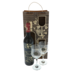 🍷 4 Személyre Szabott Boros Ajándékcsomag – Vicces, Elegáns és Tökéletes